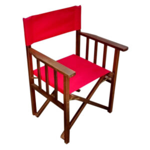 E1: Sillón director madera